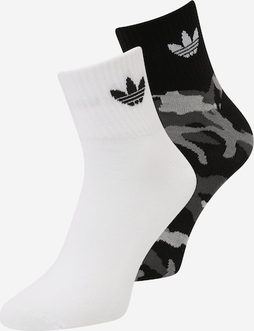 pilka ADIDAS ORIGINALS Kojinės 'Camo  ': priekis