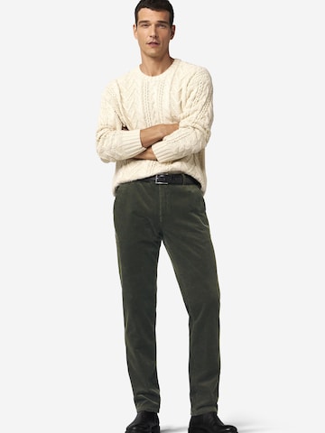 MEYER Regular Chino 'Rio 2-8619' in Groen