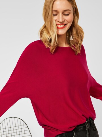 Pull-over STREET ONE en rouge