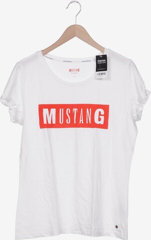 MUSTANG Top & Shirt in XL in White: front
