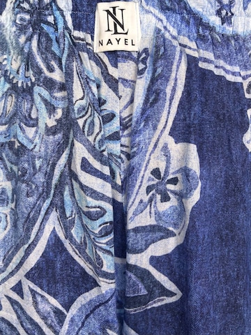 NAYELPARIS Wide Leg Housut 'SANTORINI' värissä monivärinen