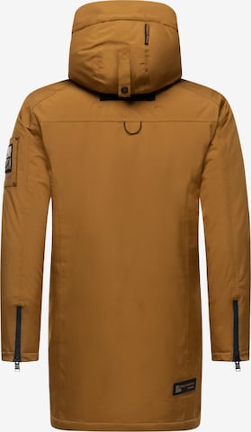 STONE HARBOUR Zimska jakna 'Ragaan' | rjava barva