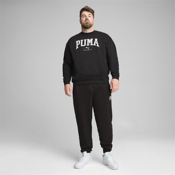 PUMA Sweatshirt 'Squad' in Schwarz