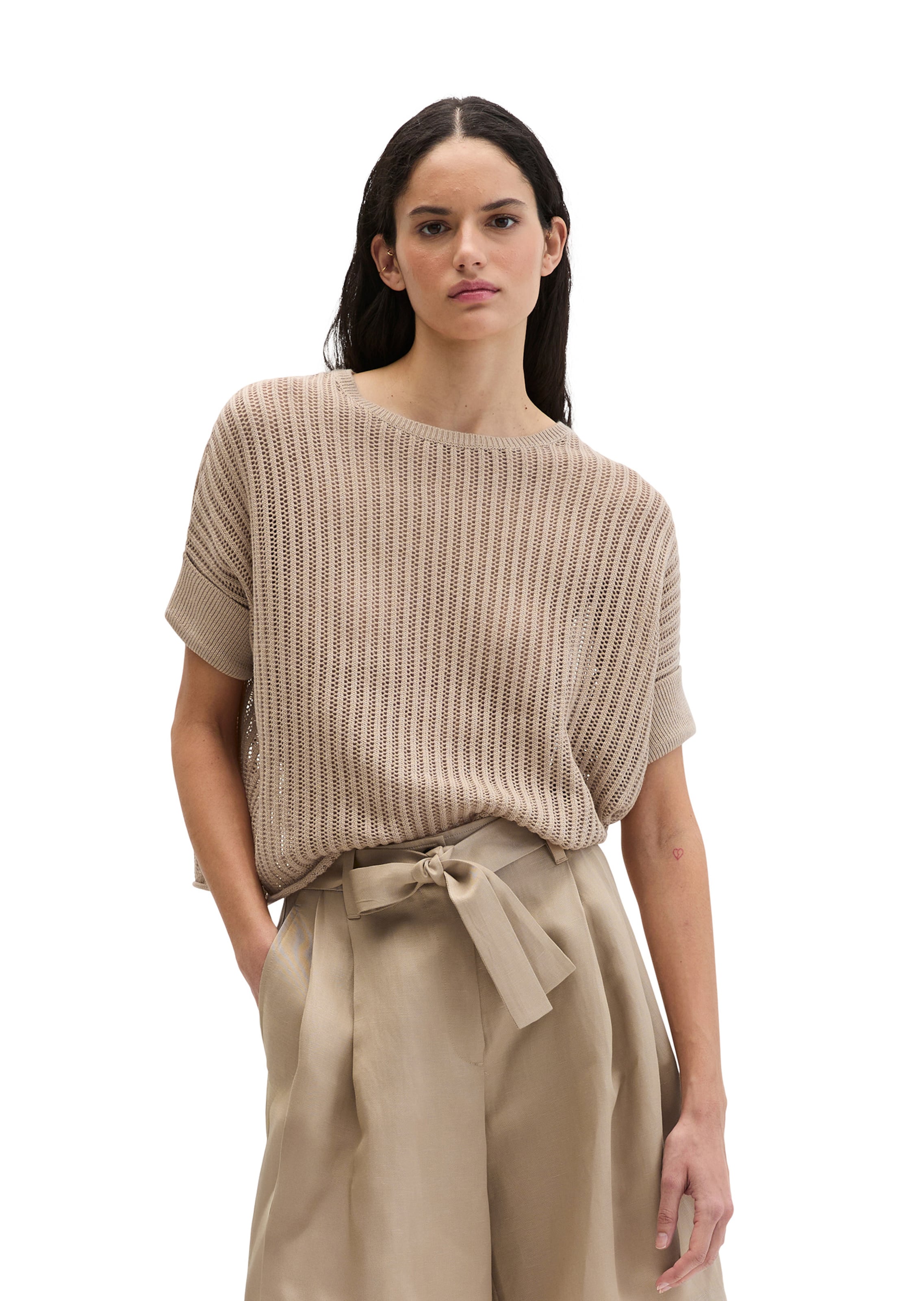 Marc O'Polo Pullover in Beige: Vorderseite