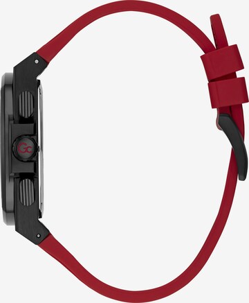 Montre à affichage analogique 'Coussin Shape Racing' Gc en rouge