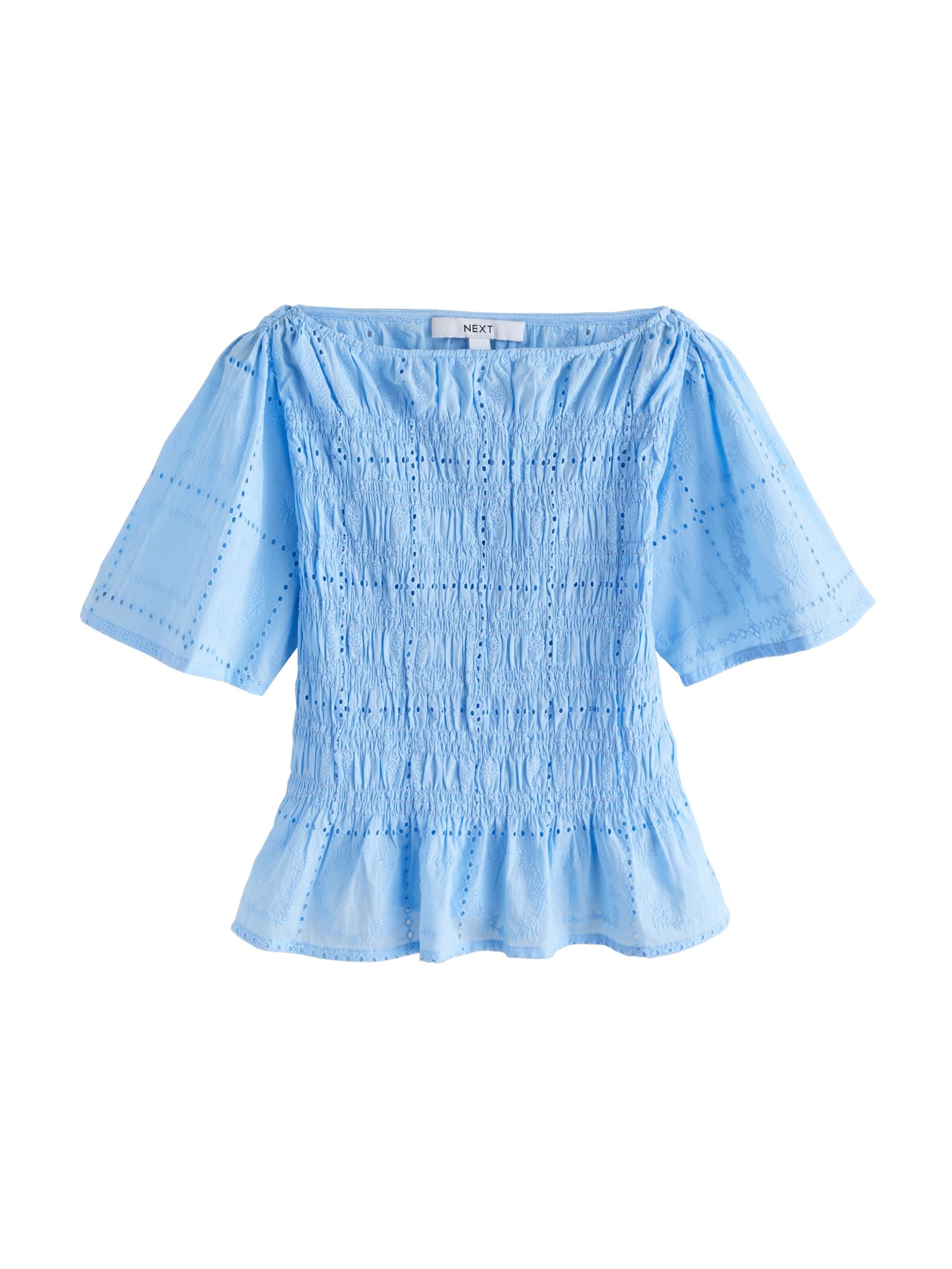 Next Blúz - kék: elől