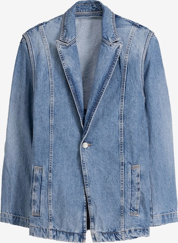 Bershka Blazer in Blue: front