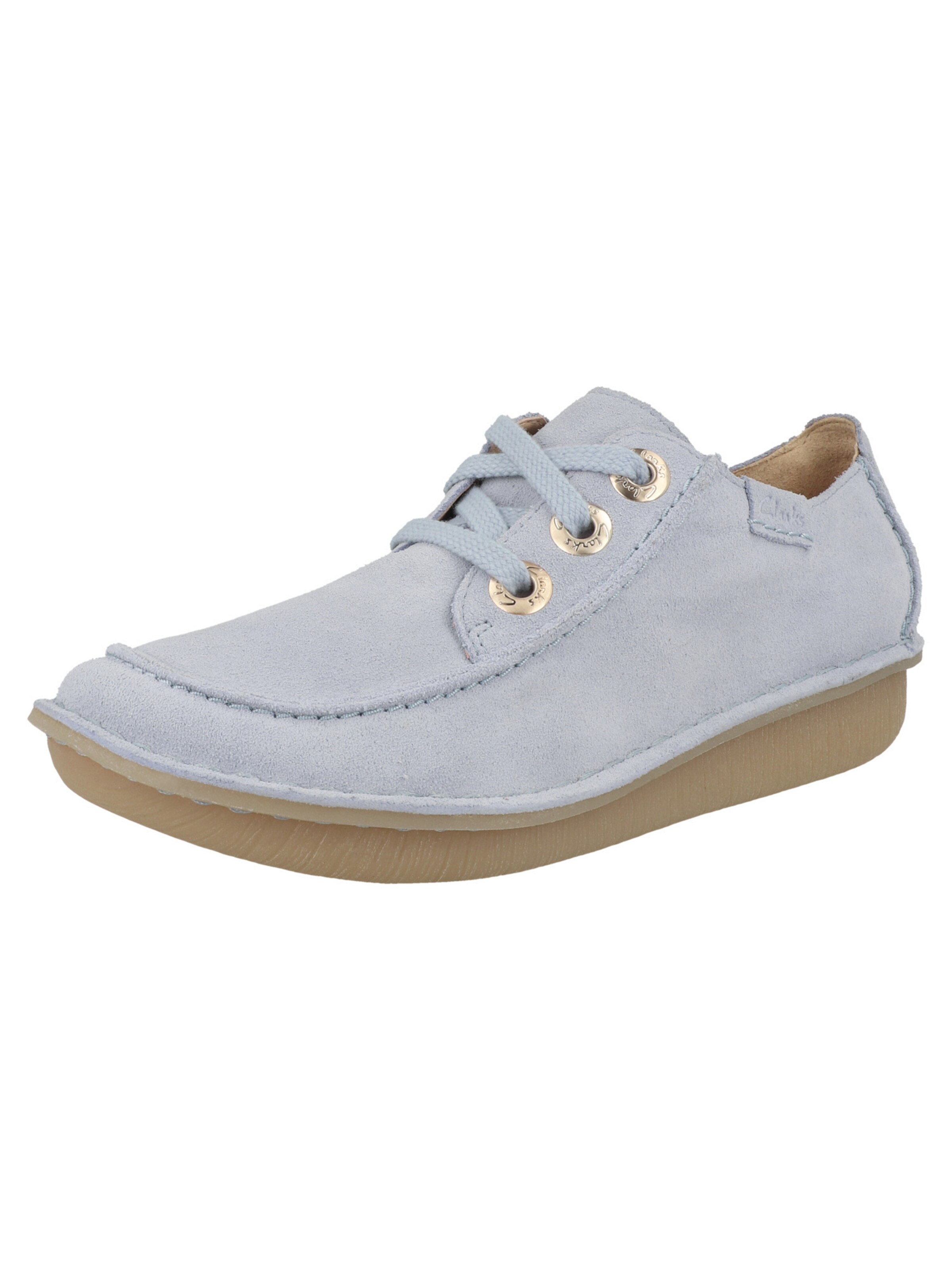 CLARKS Sportieve veterschoen 'Funny Dream' in Blauw: voorkant