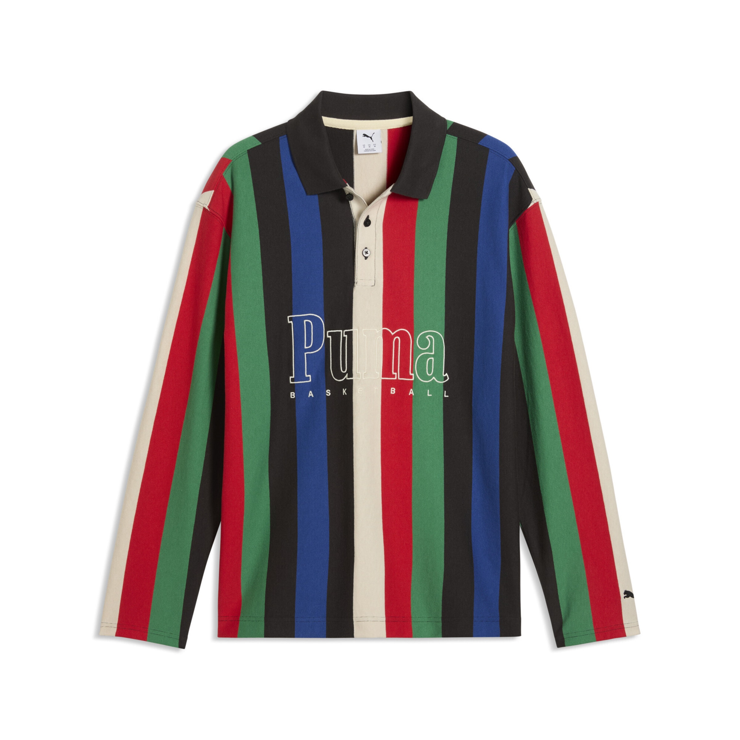 PUMA Poloshirt 'Memory Lane' in Mischfarben: Vorderseite