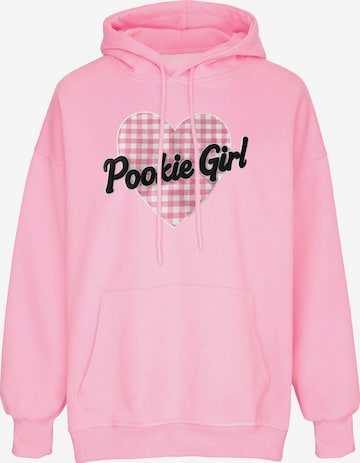 Sweat-shirt MYMO en rose : devant