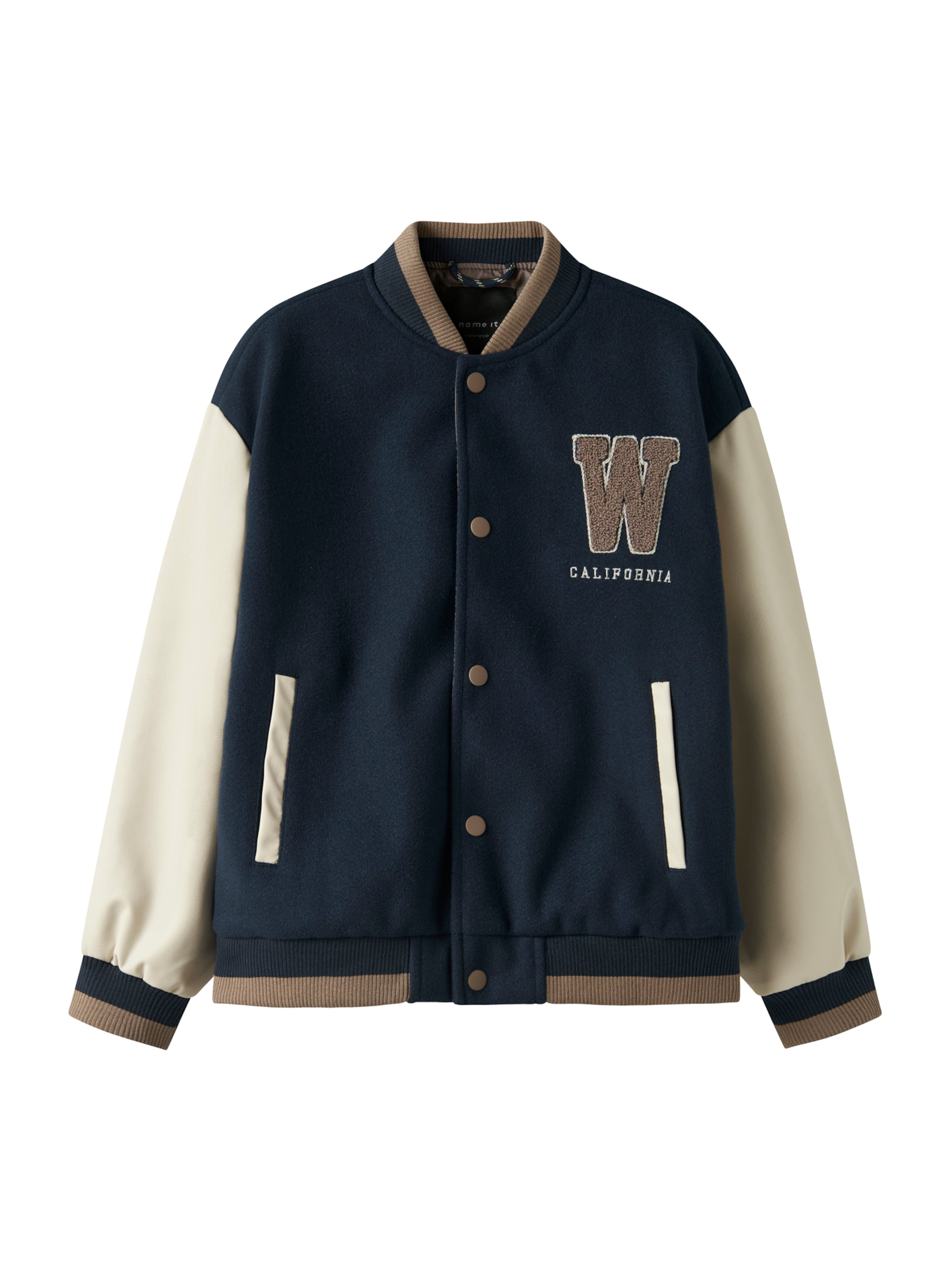 NAME IT Tussenjas 'NKMMIKADO' in Blauw: voorkant