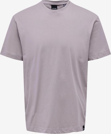 T-Shirt 'ONSMax' Only & Sons en violet : devant