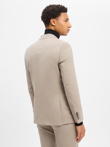 Digel Slim fit Business Blazer 'Alesso' in Beige