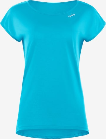 T-shirt fonctionnel 'MCT013' Winshape en bleu : devant