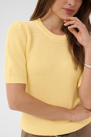 Kaffe - Jersey 'KAVivian' en amarillo