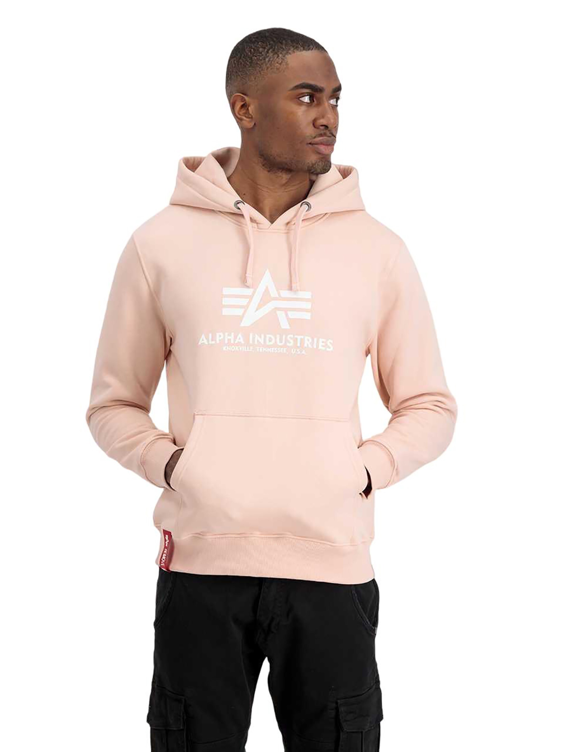 ALPHA INDUSTRIES Sweatshirt 'Basic' in Orange: front