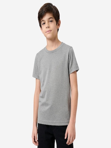 T-Shirt 'TOMMY Herren-T-Shirt Aus Baumwolle Und Elasthan' Tommy Life en gris