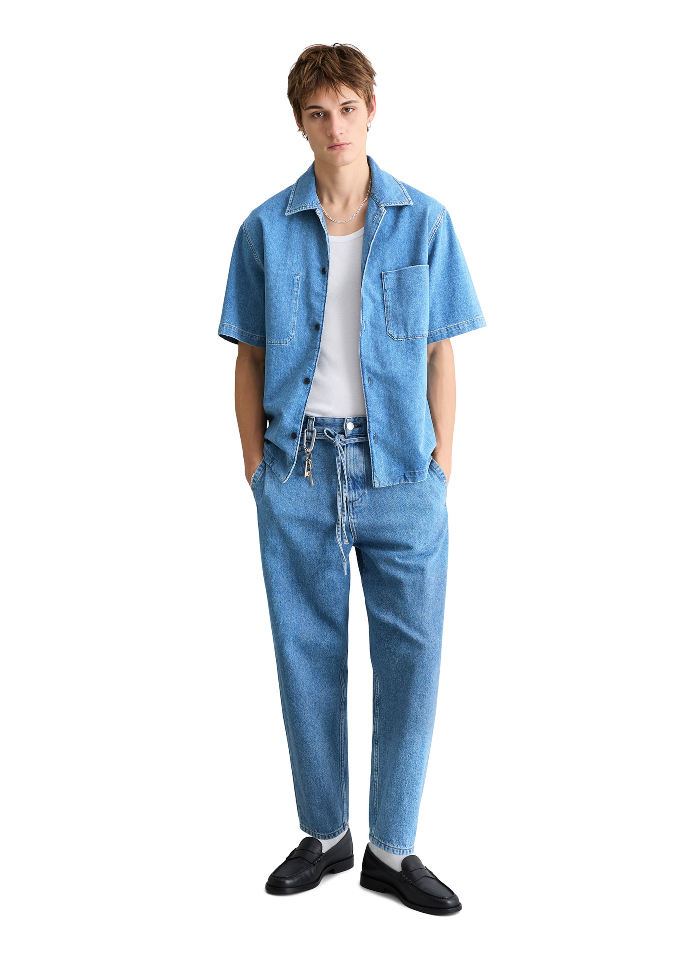 Marc O'Polo DENIM Regular fit Overhemd in Blauw