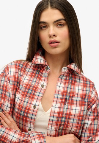 Superdry Regular fit Blouse in Wit