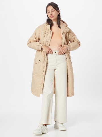 Wallis Between-seasons coat in Beige