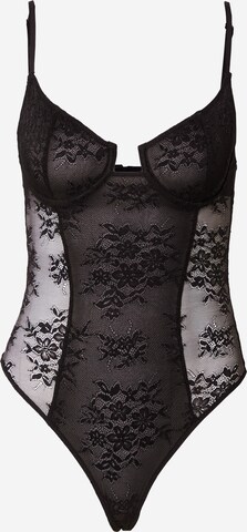 Cotton On Body Bodysuit in Black: front