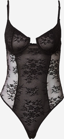 Cotton On Body Bodysuit in Black: front