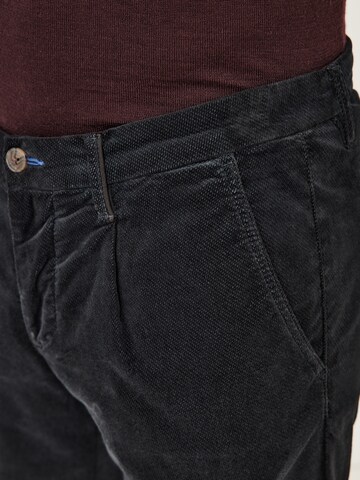 REDPOINT Slimfit Hose in Schwarz