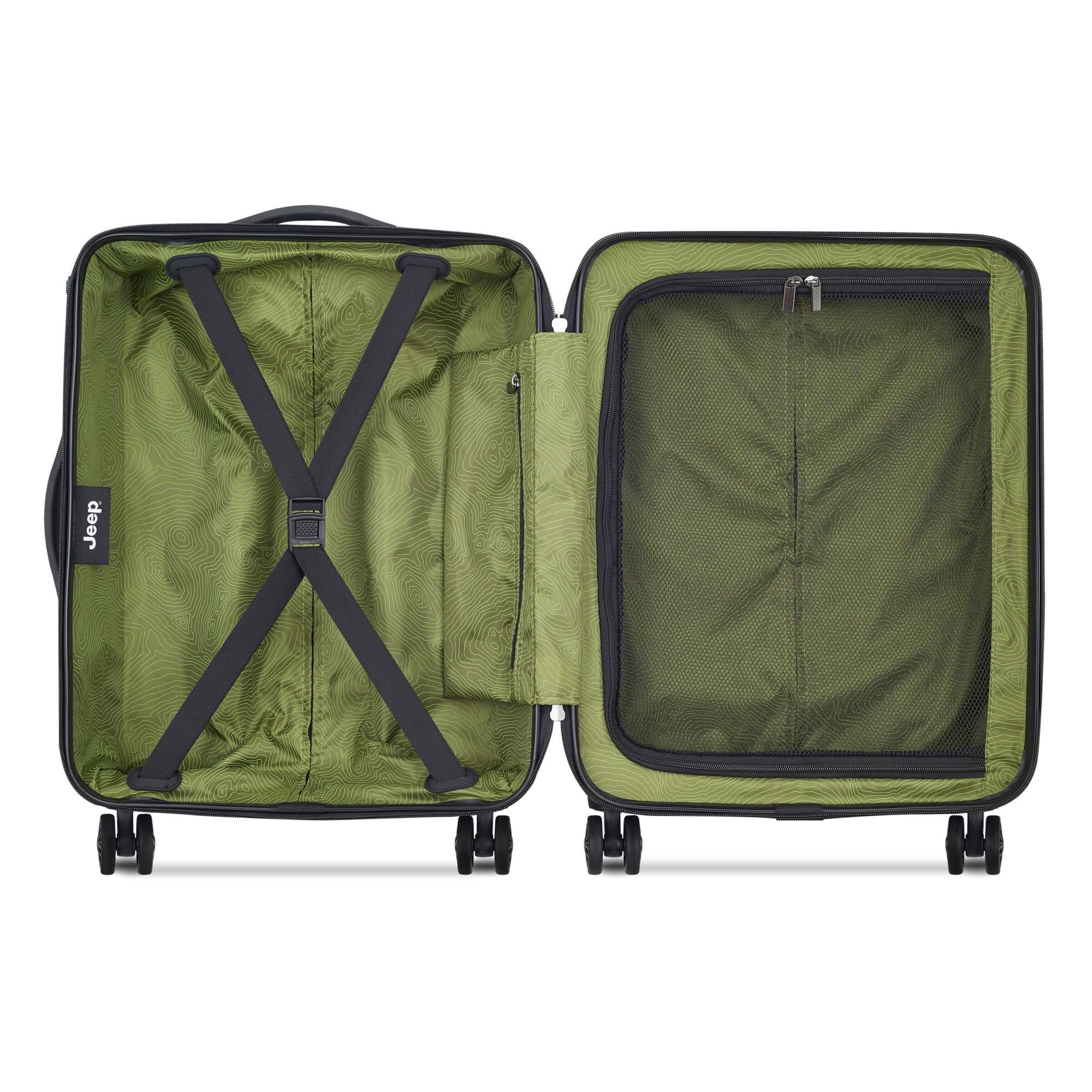 Jeep Trolley 'JH004C' in Zilver