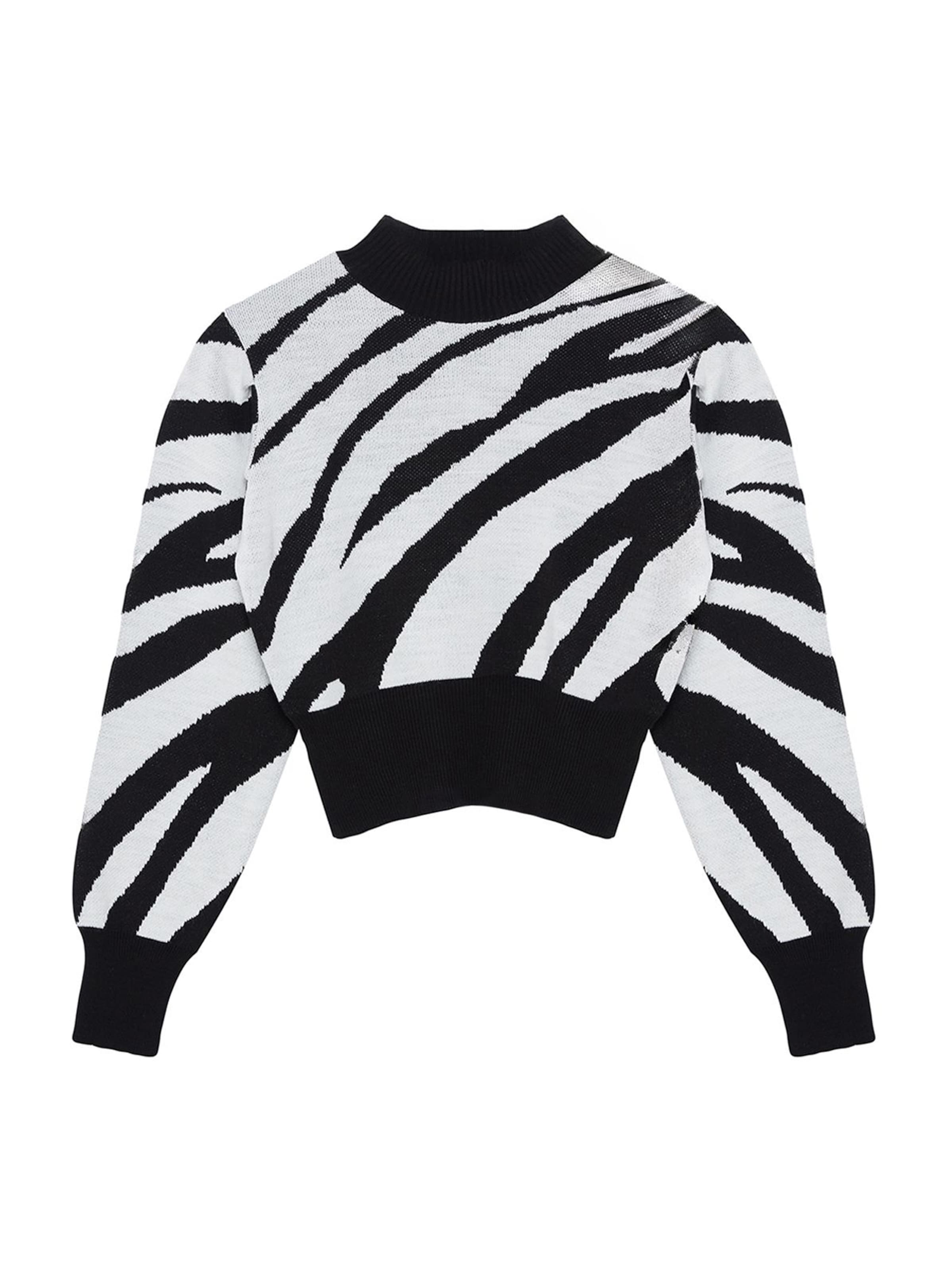 Trendyol - Pullover em preto: frente