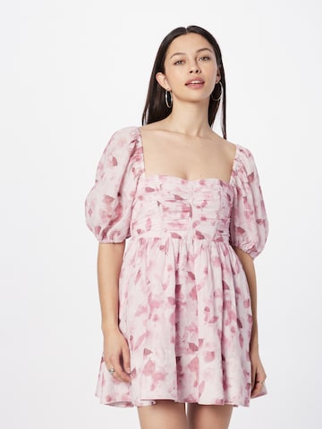 Bardot Φόρεμα 'KEHLANI' σε ροζ: μπροστά