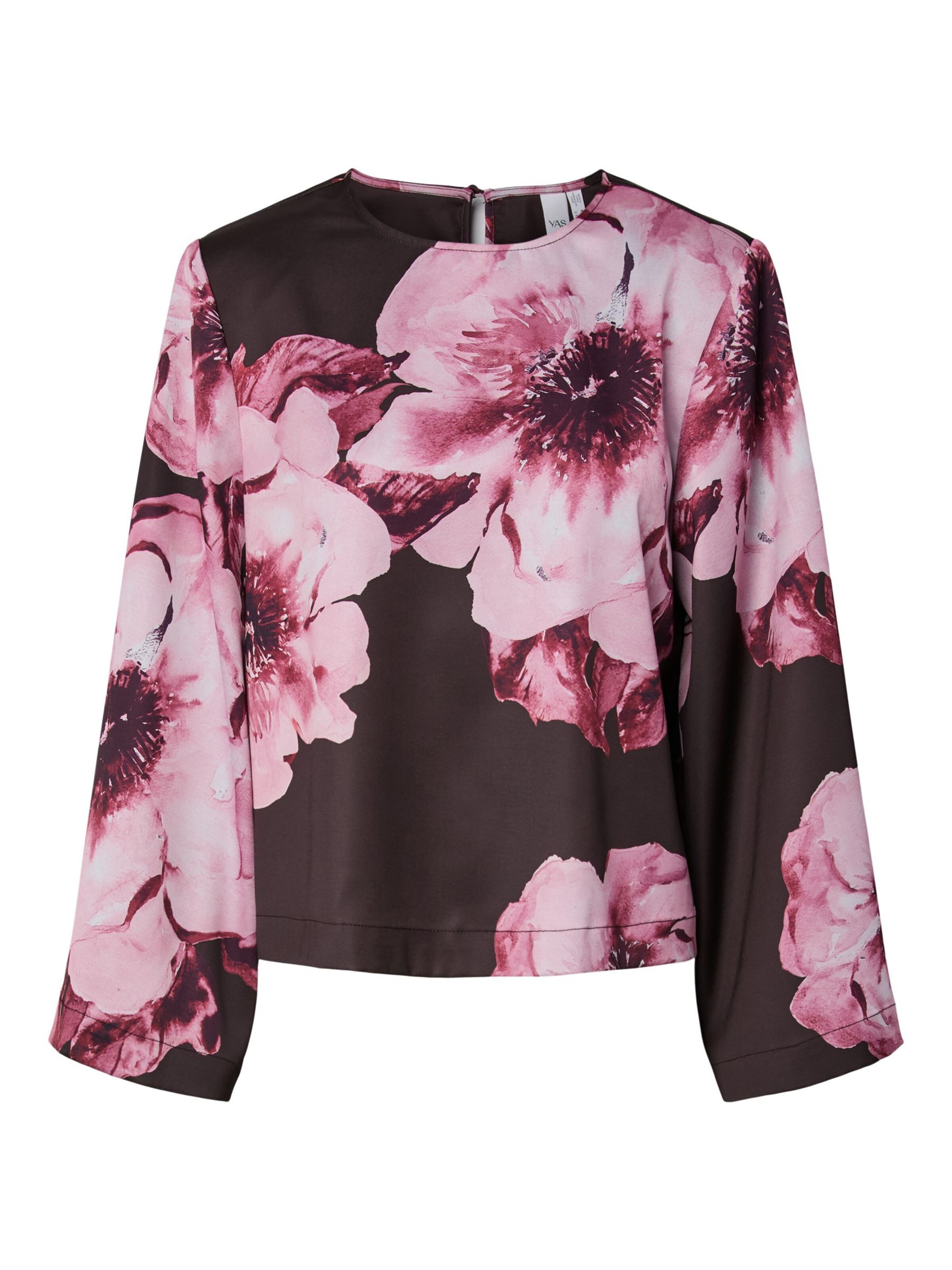 T-shirt 'ARLENE' YAS en marron : devant