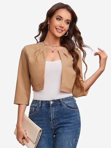 Yesfashion Kurtka przejściowa w kolorze beżowy: przód