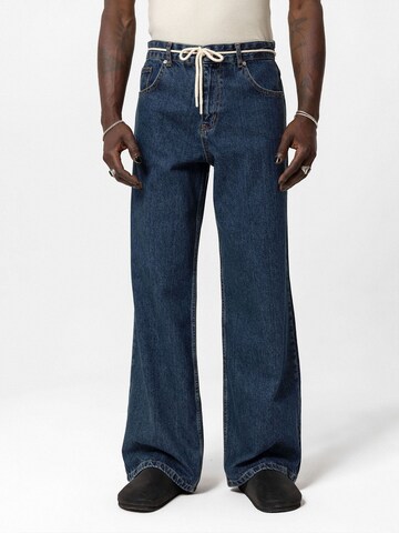 Wide leg Jeans 'CONROE' di VAMOS CLO in blu: frontale