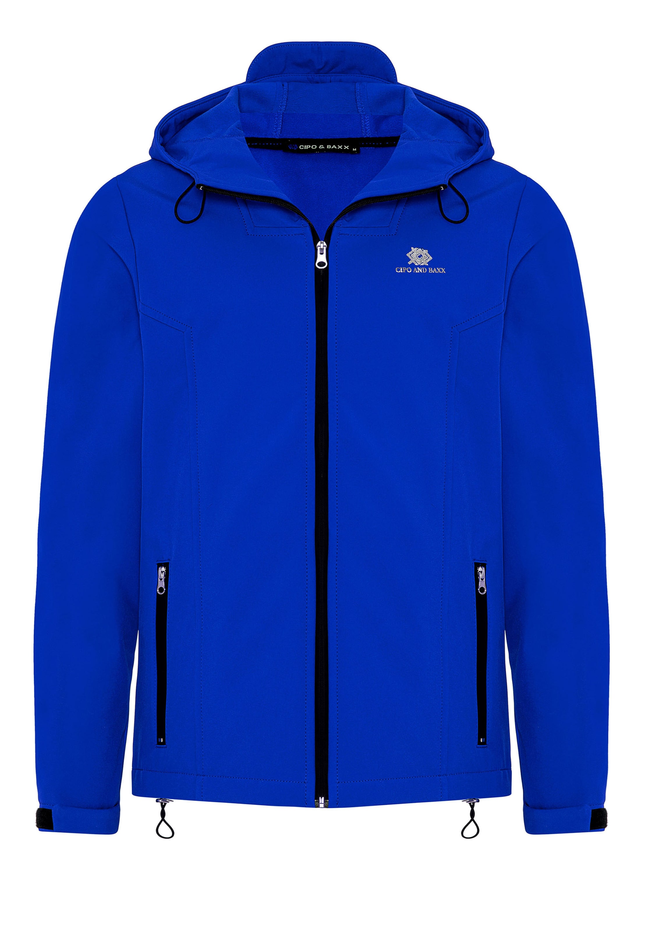 Veste mi-saison CIPO & BAXX en bleu : devant