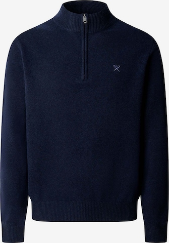 Hackett London Sweater in Blue: front