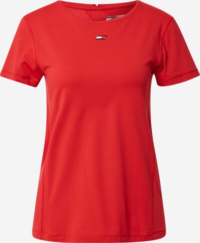 Tommy Sport Sportshirt in navy / feuerrot / weiß, Produktansicht
