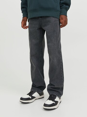 Jack & Jones Junior Loosefit Jeans 'Chris' in Schwarz: Vorderseite