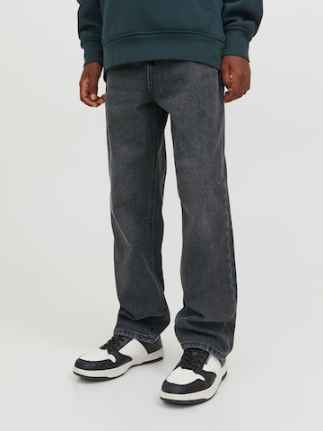 Jack & Jones Junior Loosefit Jeans 'Chris' i sort: forside