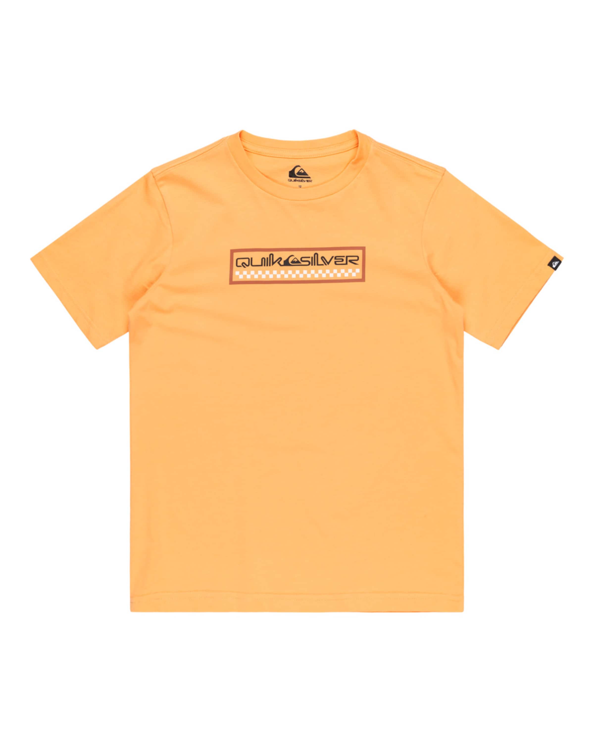 T-Shirt 'Ev Sun Dagger' QUIKSILVER en orange : devant