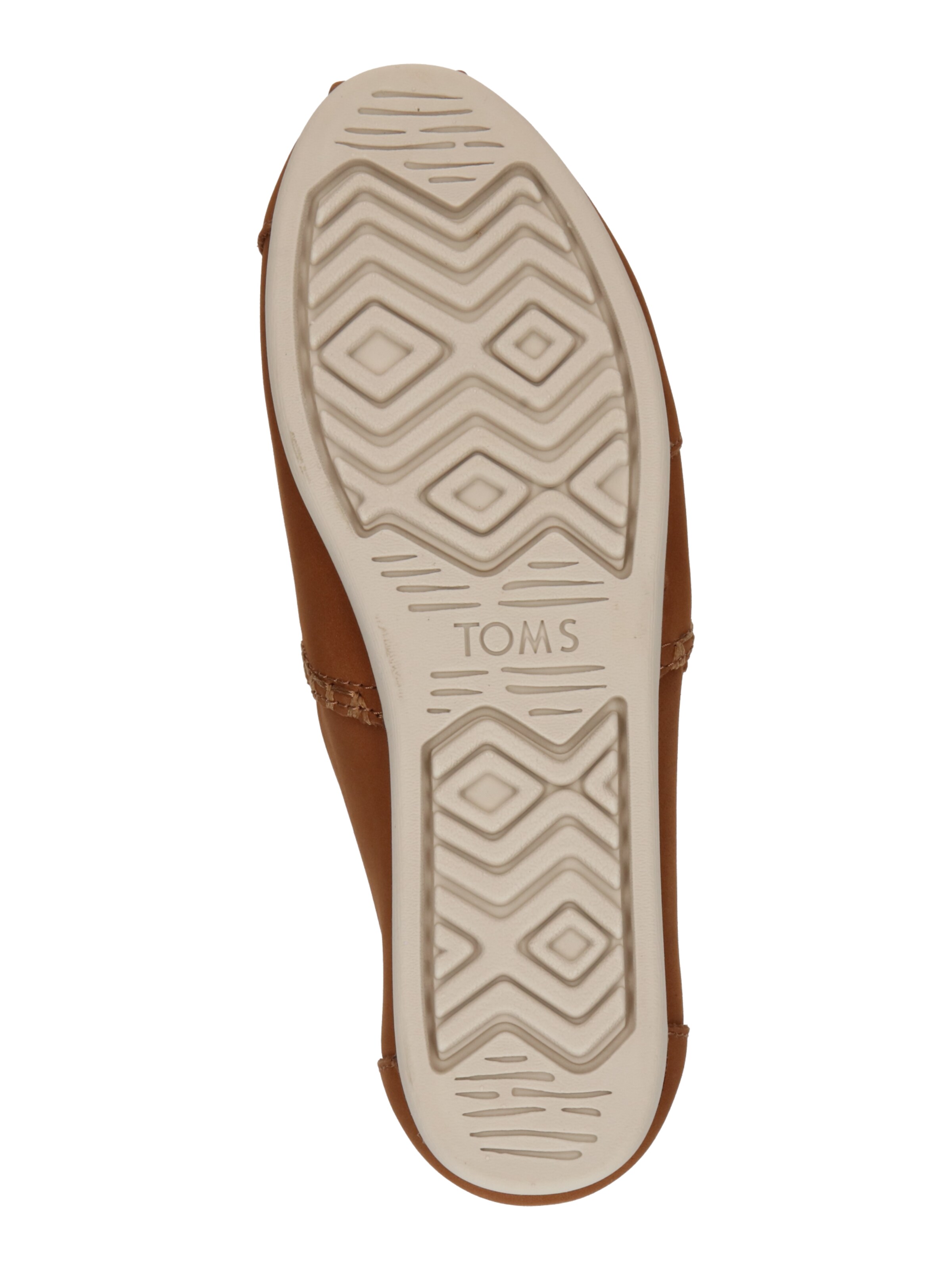 TOMS Classic Flats 'ALPARGATA' in Brown: bottom