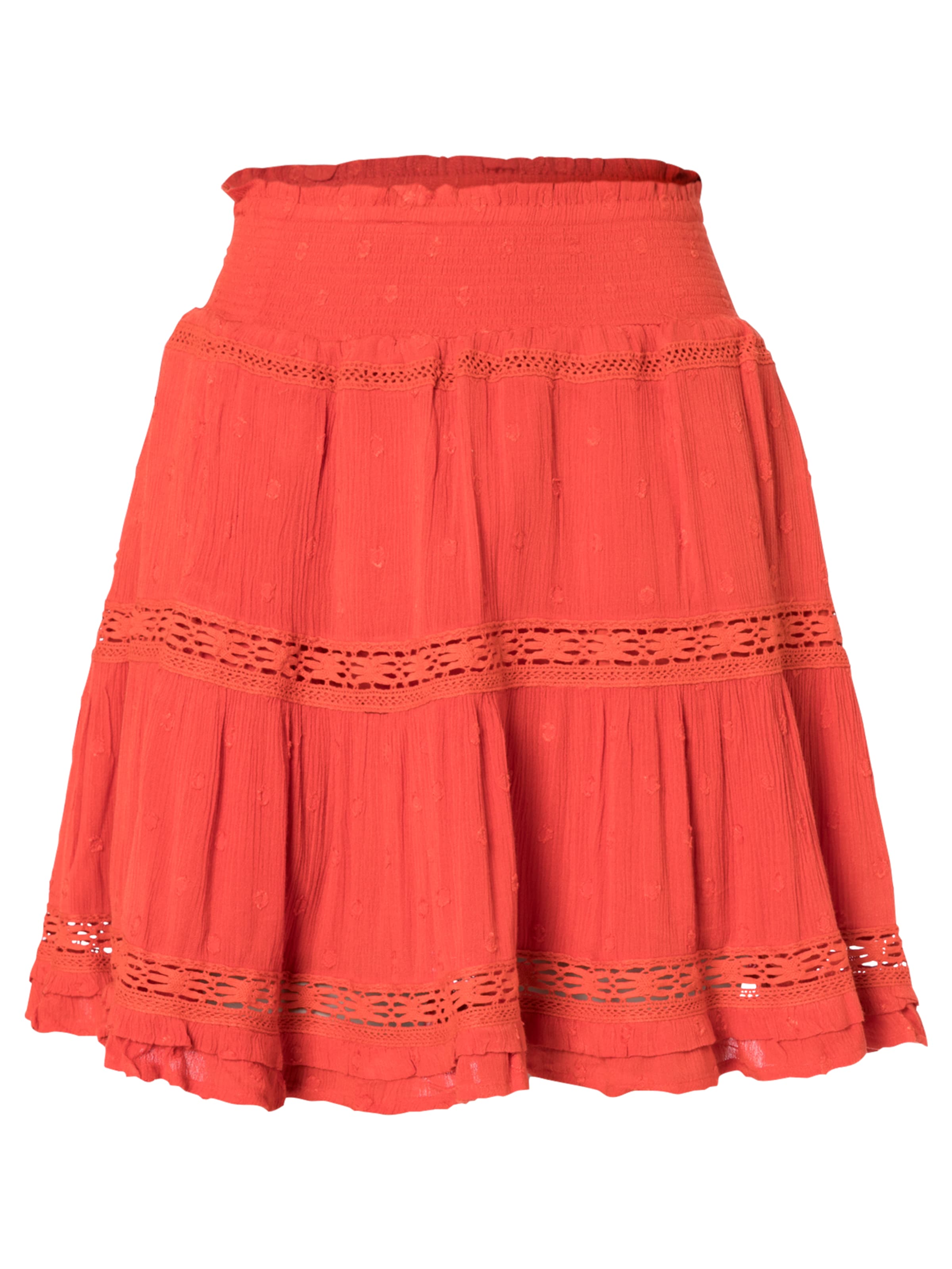 Superdry Kjol i röd: framsida