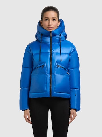 Veste d’hiver 'Luna' khujo en bleu : devant