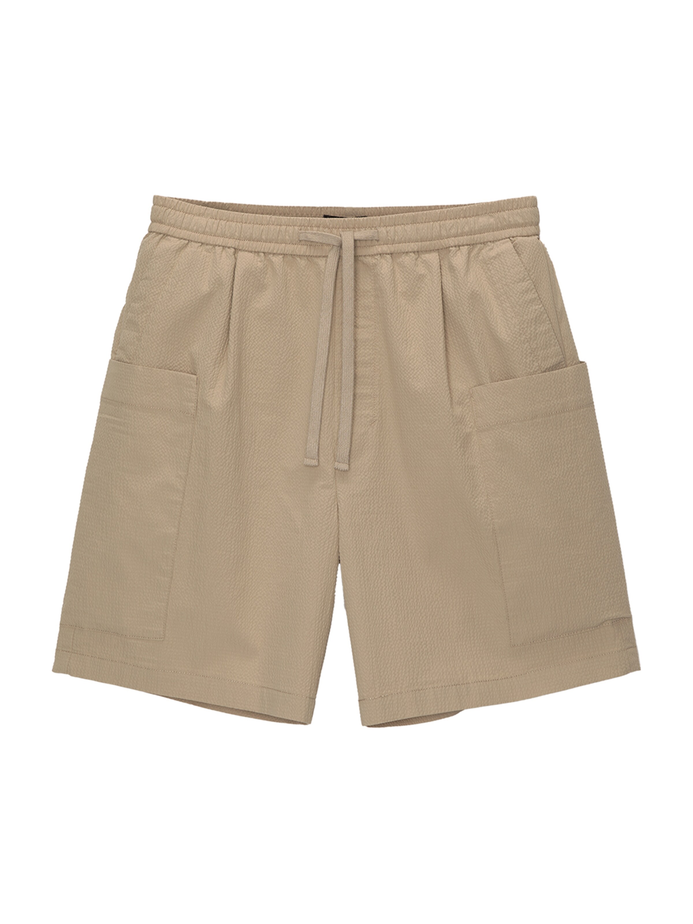 Pull&Bear Loose fit Cargo trousers in Brown: front