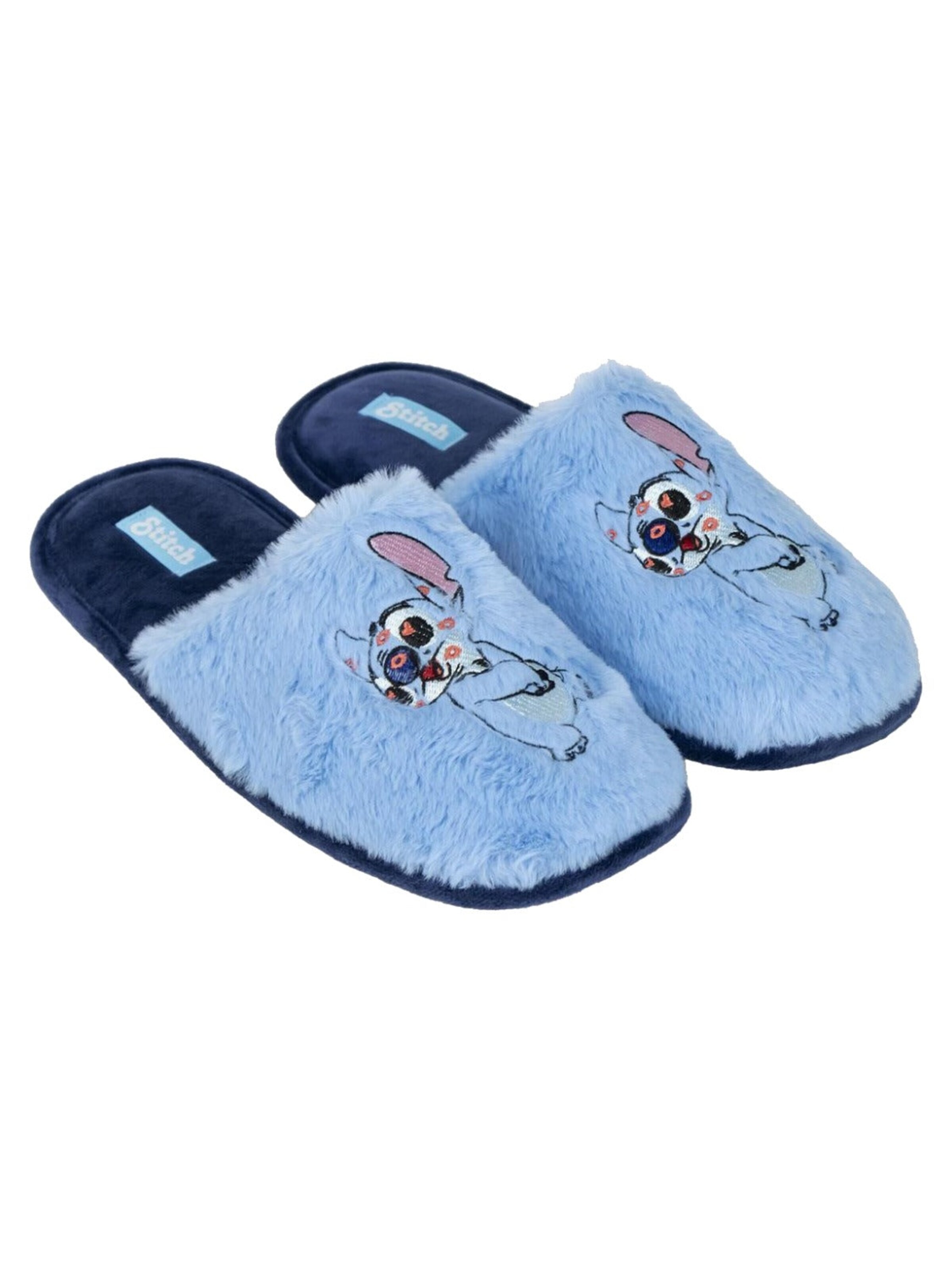 Disney Lilo & Stitch Slippers in Blue: front