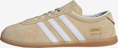 Sportbačiai be auliuko 'Gazelle Lo Pro' iš ADIDAS ORIGINALS, spalva – smėlio spalva / balta, Prekių apžvalga