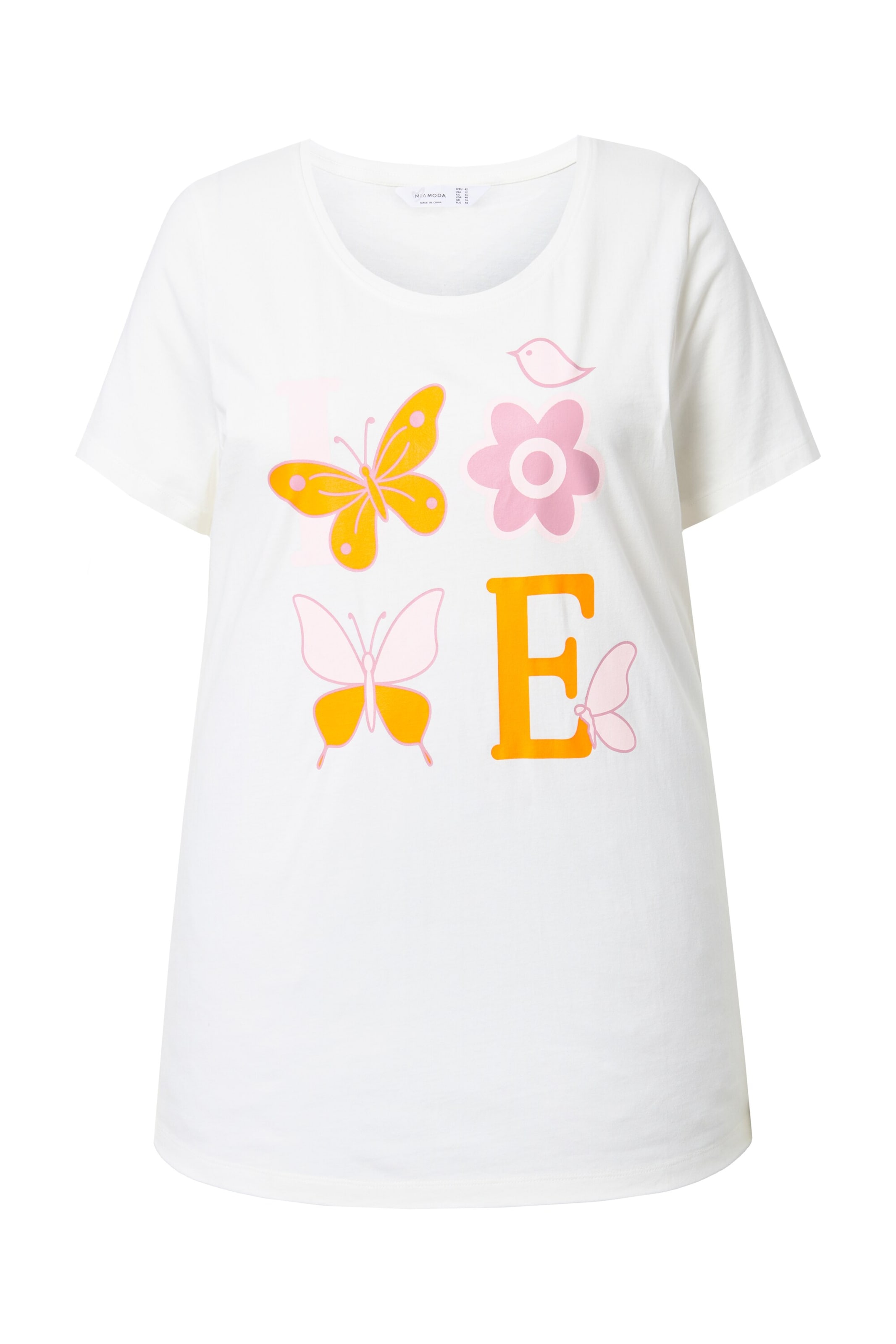 MIAMODA Shirt in Weiß: Vorderseite