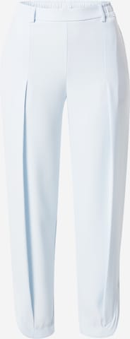 MOS MOSH Pleat-Front Pants in Blue: front