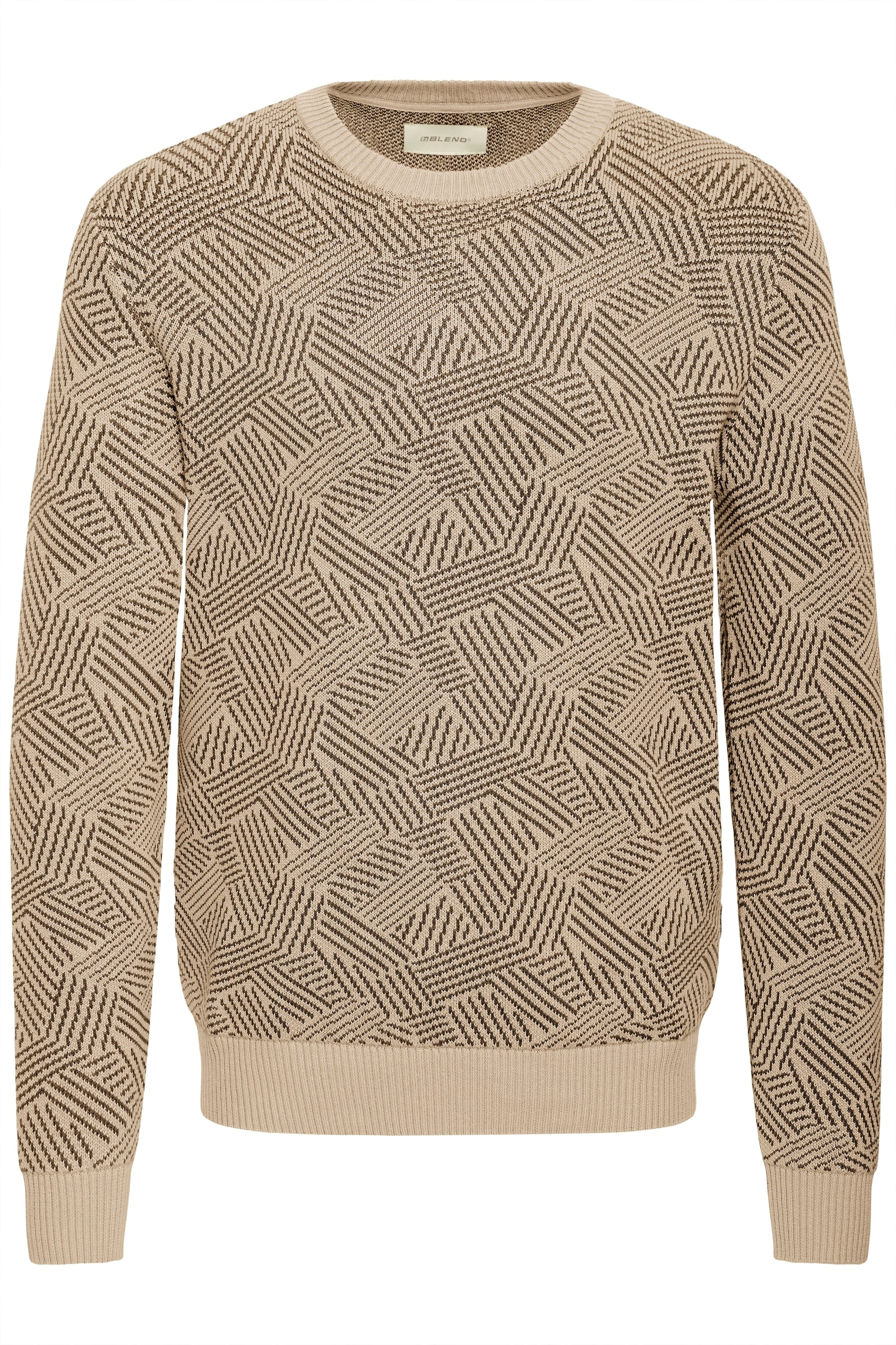 Pull-over 'BHCIDO' BLEND en beige : devant