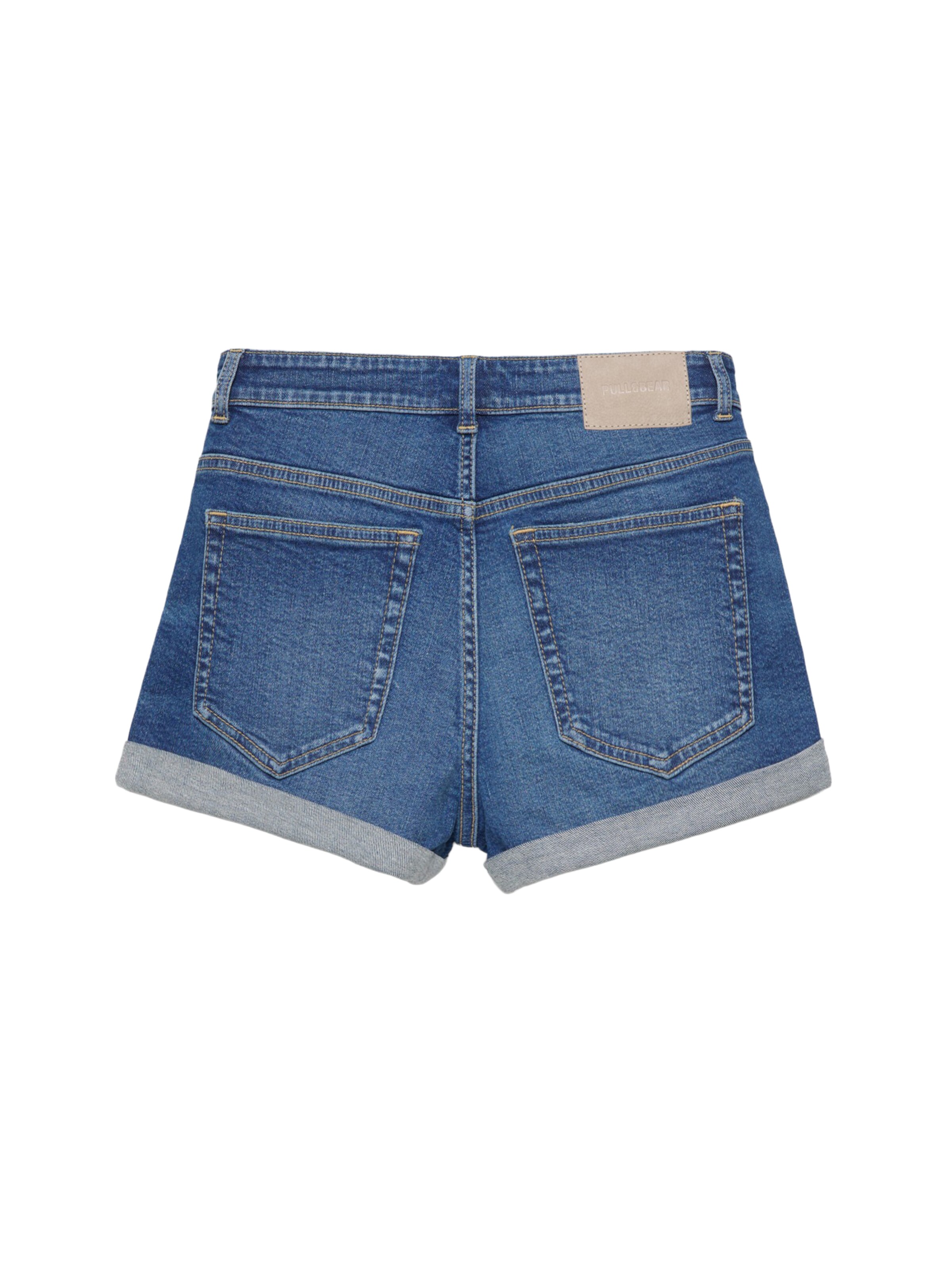 Regular Jeans de la Pull&Bear pe albastru