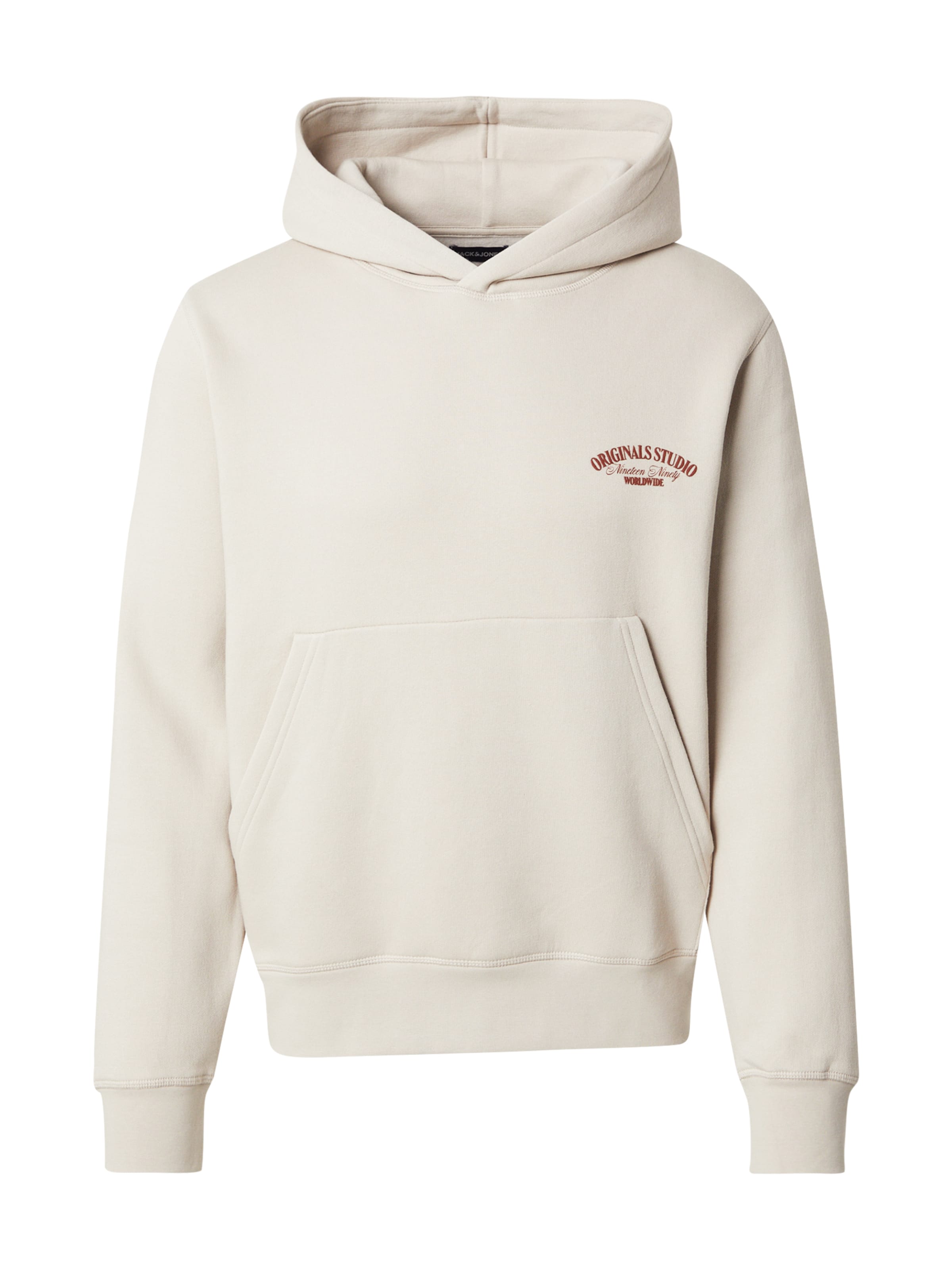 Felpa &#x27;JWHROXBURY&#x27; di JACK &amp; JONES in beige: frontale